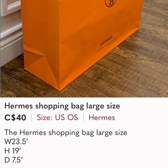 Hermes shopping bags - Picture 7 of 7